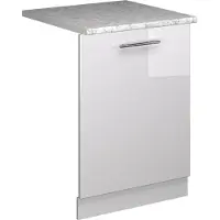 Vicco Fame-Line Vaatwasserfrontpaneel – 60 cm, WB Marmer Wit Hoogglans