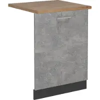 Vicco Vaatwasserfrontpaneel R-Line Beton 60 cm , WB Eik, Model 55024