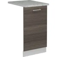 Vicco R-Line Vaatwasserfrontpaneel – 45 cm, WB Marmer Edel grijs