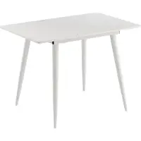 Vicco Eettafel Beaver Wit 80-110 x 70 cm Uitschuifbaar, Model 51775