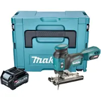 Makita JV 001 GD101 Accu decoupeerzaag 40 V max. 135 mm borstelloos + 1x oplaadbare accu 2,5 Ah + Makpac - zonder oplader