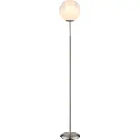 Globo Lighting - tafellamp - BARRY - staal - glas - Ø 25cm - E27 - 15749NS
