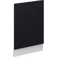 Vicco Fame-Line Frontpaneel – 45 cm zonder werkblad Zwart gestreept