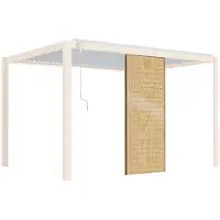 Oviala - Houten scherm voor CORATO en SAPRI bioklimatische pergola - Laviano