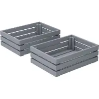 Vicco Lade Novaro Grijs Set van 2, Model 54751