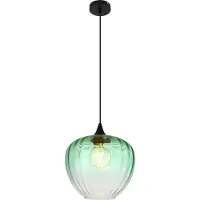 Globo Hanglamp Sander groen glas