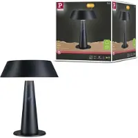 Paulmann Soala 94612 Tafellamp op zonne-energie LED 2.1 W Antraciet