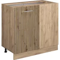 Vicco R-Line Hoekkast – 86 cm zonder werkblad Artisanaal eiken