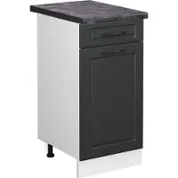 Vicco Keukenonderkast R-Line Antraciet landhuis 40 cm , WB Antraciet, Model 45380