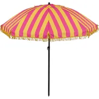 In the Mood Osborn parasol geel - Ø220 x 238 cm