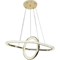 Toolight Led Lamp G034-cp Gold