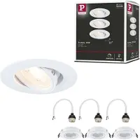 Paulmann 92109 Inbouwlamp Set van 3 stuks LED GU10 30 W Wit