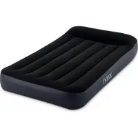 Intex DuraBeam Pillow Rest Classic, eenpersoons luchtbed, rechthoekig, geschikt voor binnen- en buitengebruik
