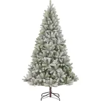 Black Box Trees - Trees Nagoya Kunstkerstboom - 2230 takken - H240 x Ø138 cm - Groen Frosted