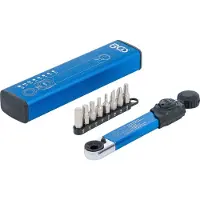 Bgs momentsleutel uitgang binnenzeskant 6,3 mm (1/4") 2 - 10 Nm met bitset 9-delig - 74295