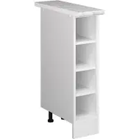 Vicco R-Line Keukenrek – 20 cm, WB Marmer Wit