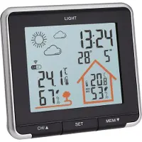 TFA-Dostmann LIFE 35.1153.01 Draadloos weerstation Verwachting voor 12 tot 24 uur Aantal sensoren max.: 3