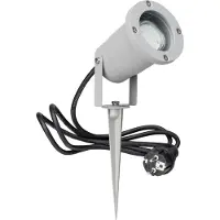 Brilliant G96232/22 Janko LED-tuinspot LED GU10 3 W Grijs