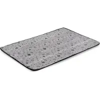 AIO Factory Hondenbedmat 100x70 cm waterdicht botten zwart