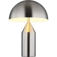 Globo Lighting Design tafellamp Atoma nikkel
