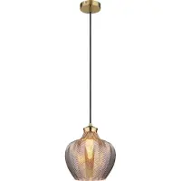 Globo Glazen hanglamp Jessica, dimbaar, alu / grijs / zink, Woon-/ Eetkamer, Glas, hanglamp