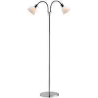 Nordlux Vloerlamp Ray 2-lichts chroom
