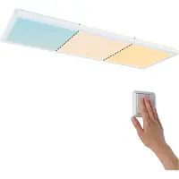 Paulmann 79927 P Atria Shine 22W Wswitch 580x200mm Ws LED-plafondlamp LED 22 W Wit