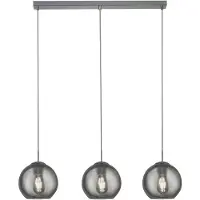 Halay Smoke hanglamp Balls 3-lichts