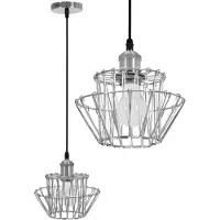 Toolight Hangende Plafondlamp APP943-1CP Set Chroom