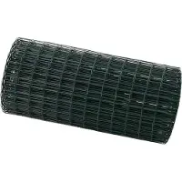 vidaXL Euroomheining, 0,6 x 25 meter, PVC-coating, groen