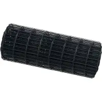 vidaXL Euroomheining 0,4 x 10 meter, PVC-gecoat ijzer, grijs