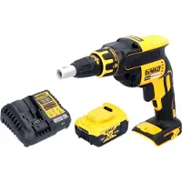 DeWalt DCF 620 P1 accu-droogbouwschroevendraaier 18 V 30 Nm borstelloos + 1x oplaadbare accu 5.0 Ah + lader