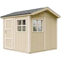 Timbela M913 - LP SmartSide Tuinhuis op houtbasis - 5,9 m² - 250x294xH252 cm - met vloer