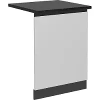 Vicco R-Line Vaatwasserfrontpaneel – 60 cm, WB Antraciet Wit