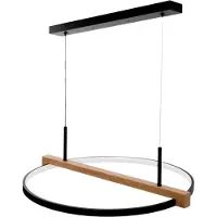 Toolight App1530-Cp Hanglamp Zwart 54X60X45Cm