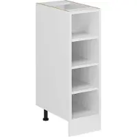 Vicco R-Line Keukenrek – 25 cm zonder werkblad Wit