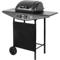 Teesa TSA0080 - Gasbarbecue BBQ 2000 met twee branders en onderstel