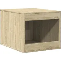 vidaXL Kattenbak Sonoma Eikenhout, 47x59x42 cm, Houtvezel
