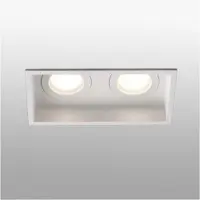 Faro Hyde SQ 2L Square Inbouwlamp White