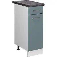 Vicco R-Line Keukenonderkast – 30 cm, WB Antraciet Blauw-grijs