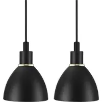 Nordlux Ray LED Hanglamp | 2x E14 Max 40W | Dimbaar | Zwart