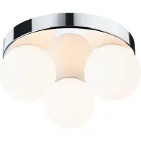 Paulmann 71062 Gove Plafondlamp G9 Chroom, Satijn