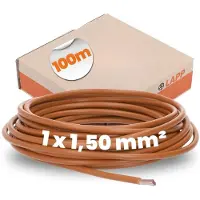 Lapp 4520031 Draad H07V-K 1 x 1.50 mm² Bruin 100 m