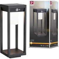 Paulmann Solar LED-lichtobject Solar Marisol Bewegingsmelder IP44 3000K 350lm Zwart