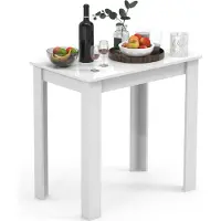 VCM Esal80 eetkamertafel wit.