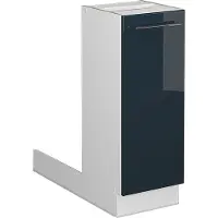 Vicco Fame-Line Keukeneiland – 30 cm zonder werkblad Donkerblauw hoogglans