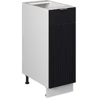 Vicco Fame-Line Apotheekkast – 30 cm zonder werkblad Zwart gestreept