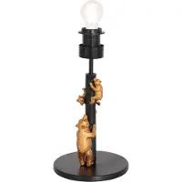 Anne Light & Home Tafellamp Animaux van Anne Light 3127ZW Zwart