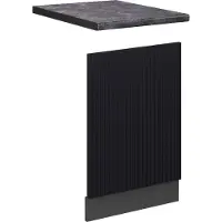Vicco Fame-Line Frontpaneel – 45 cm, WB Antraciet Zwart gestreept