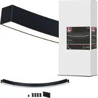 Paulmann 98172 Linion LED-plafondlamp LED 6.5 W Zwart
